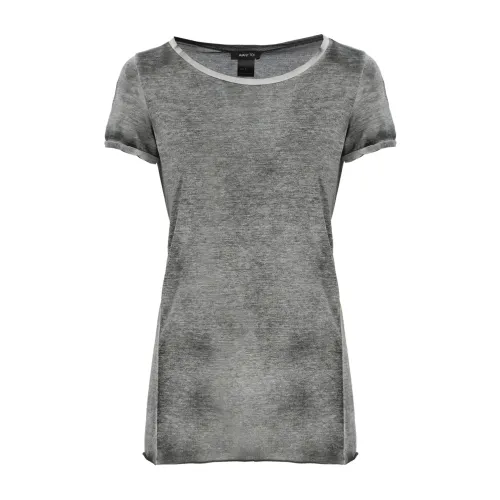 Avant Toi , Grey Womens Round Neck T-shirt ,Gray female, Sizes: