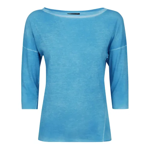 Avant Toi , T-Shirt ,Blue female, Sizes: