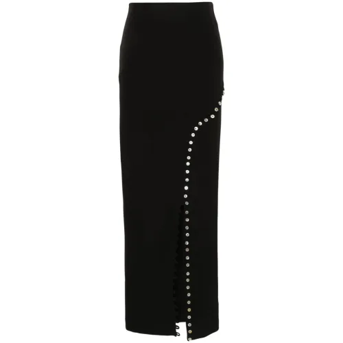 Avavav , Blocked Maxi Skirt in Black ,Black female, Sizes: