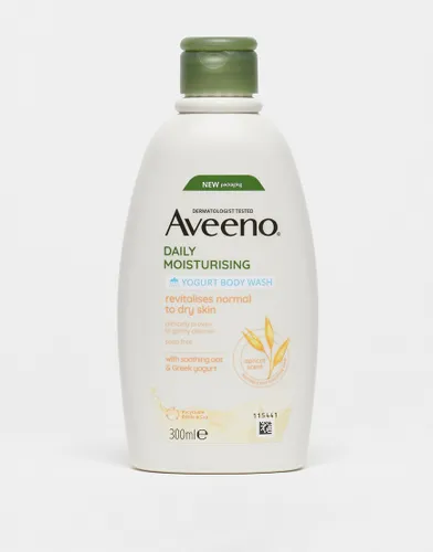 Aveeno Daily Moisturising Yogurt Body Wash Apricot & Honey 300ml-No colour