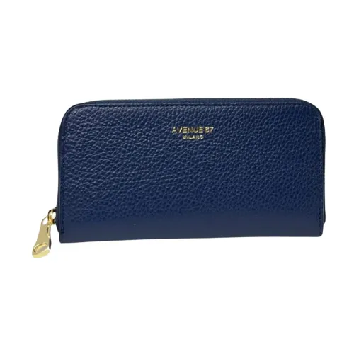 Avenue 67 , Classic Leather Wallet ,Blue female, Sizes: ONE SIZE