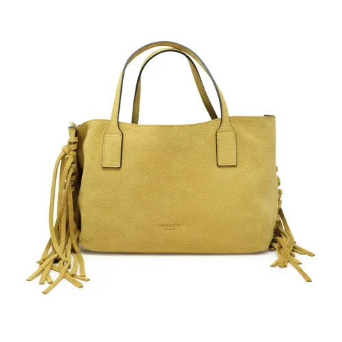 Avenue 67 , Women's Bags Shoulder Bag Ochre Ss24 ,Yellow female, Sizes: ONE SIZE