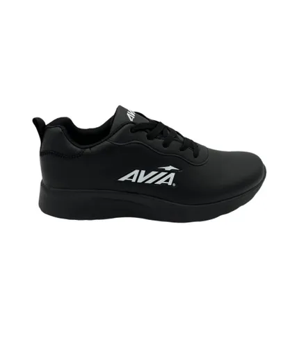 Avia CRUSH low style sneaker AV-10009-AS unisex - Black Synthetic/Textile
