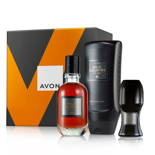 Avon Wild Country Three Piece Gift Set with Wild Country