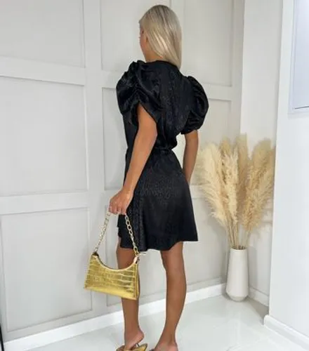 AX Paris Black Animal Print Mini Dress New Look