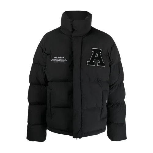 Axel Arigato , Black Jackets Coats for Men ,Black male, Sizes: