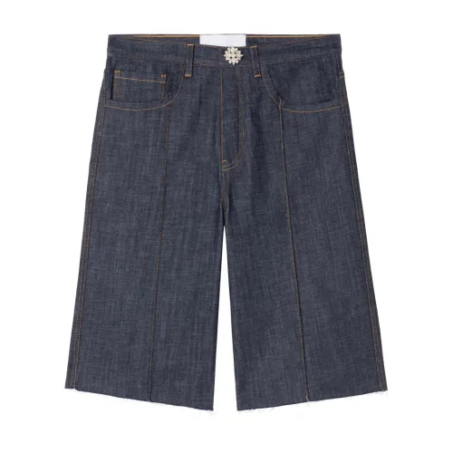 AZ Factory , Lutz Huelle Oversized Denim Jeans ,Blue female, Sizes: