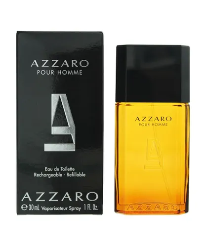 Azzaro Mens Pour Homme Eau de Toilette 30ml Refillable Spray - NA - One Size