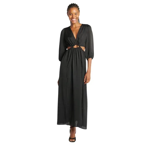 Ba&Sh , Black Open Side Dress - Bash Collection ,Black female, Sizes: