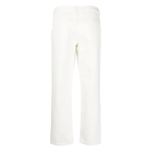 Ba&Sh , Devon Natural Straight Leg Jeans ,White female, Sizes:
