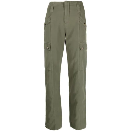 Ba&Sh , Versatile Cargo Pants for Modern Women ,Green female, Sizes: