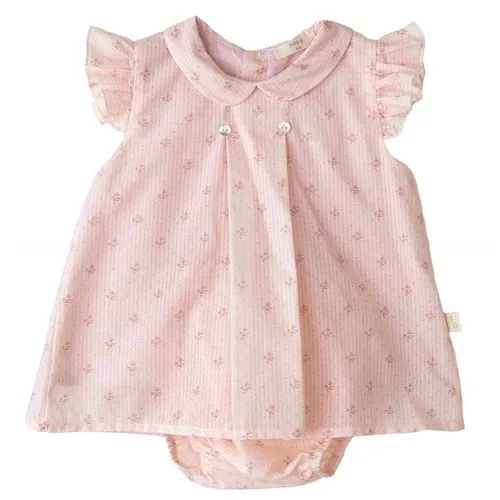 Baby Gi Baby Gi Flora Dress In42 - Pink