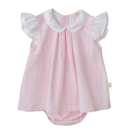 Baby Gi Baby Gi Vichy Dress In42 - Pink