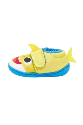 Baby Shark Boys Yellow Slipper Size 10
