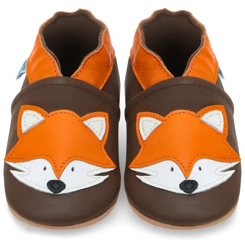 Baby Shoes - Brown Fox - 0-6 Months
