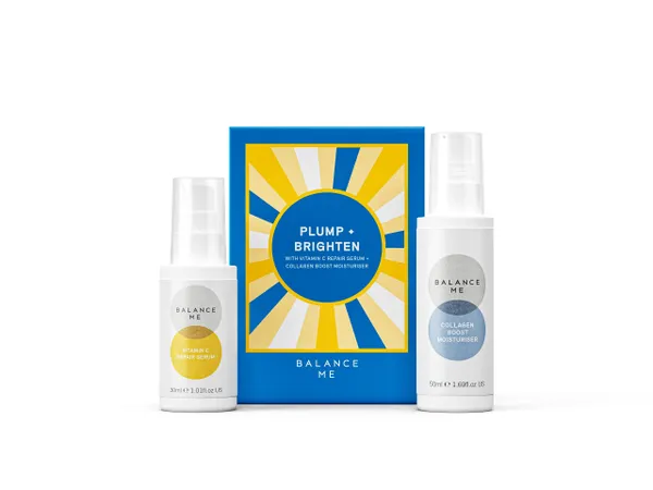 Balance Me Gift Set Plump + Brighten Vitamin C Repair Serum
