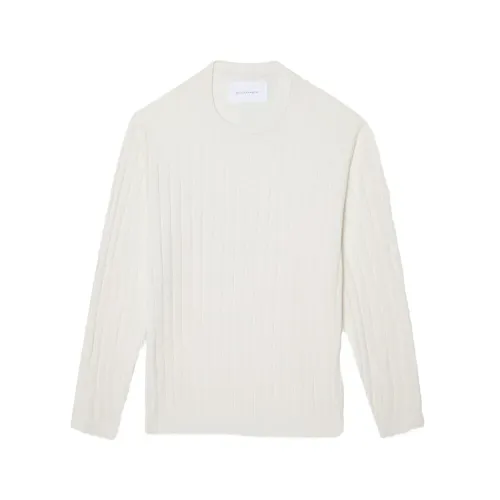 Baldessarini , Karlos-1 Knit Sweater ,White male, Sizes: