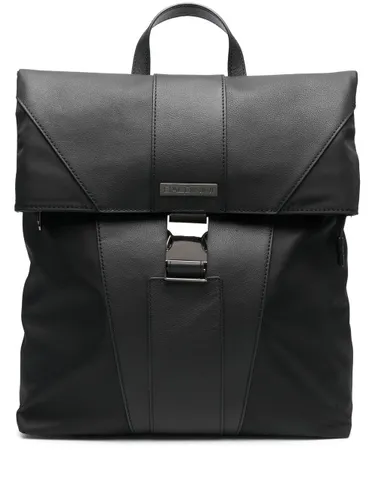 Baldinini Neville buckled backpack - Black
