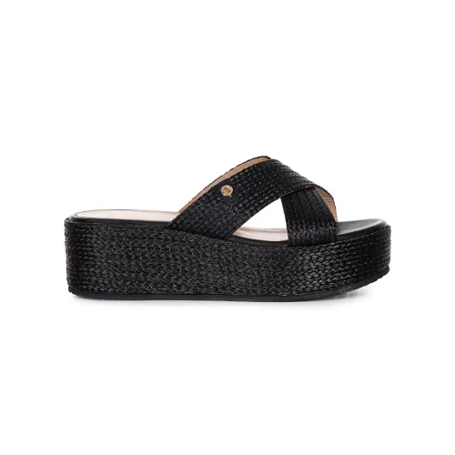 Baldinini , Stylish Platform Sandals ,Black female, Sizes: