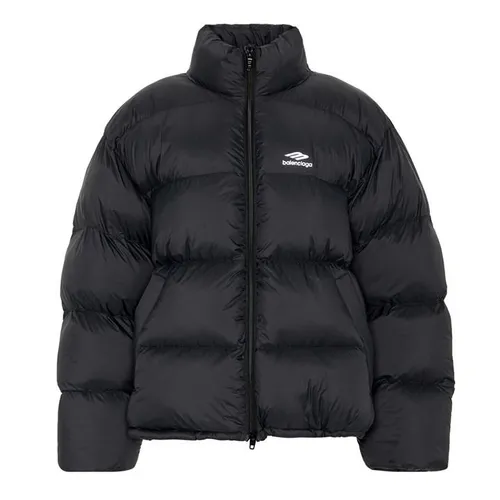 BALENCIAGA 3b Sports Icon Ski Puffer Jacket - Black
