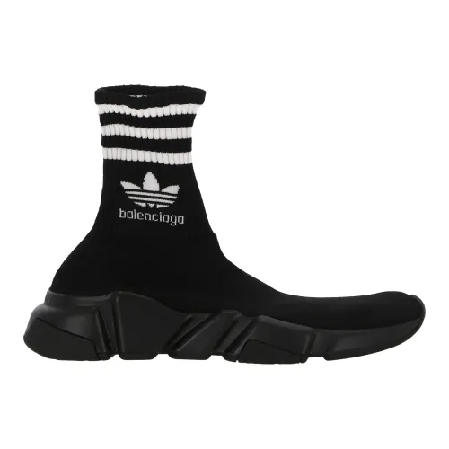 Balenciaga , Adidas Speed 2.0 Lt Sock Sneakers ,Black male, Sizes:
