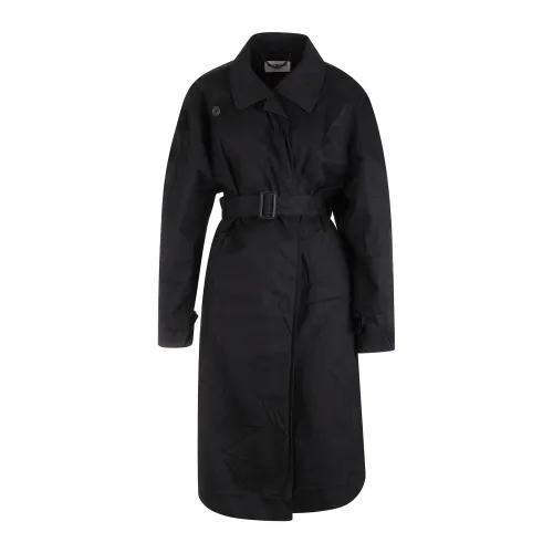 Balenciaga , Balenciaga Coats Black ,Black female, Sizes: