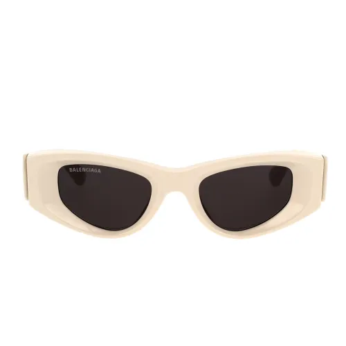 Balenciaga , Balenciaga Odeon Cat Sunglasses ,Beige unisex, Sizes: