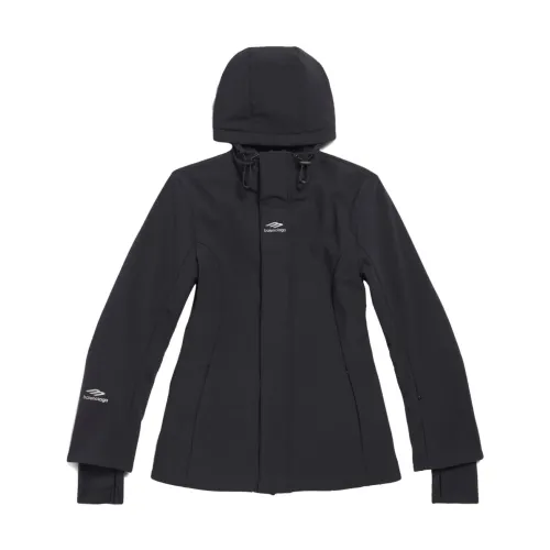 Balenciaga , Balenciaga Ski Jacket Black ,Black female, Sizes: