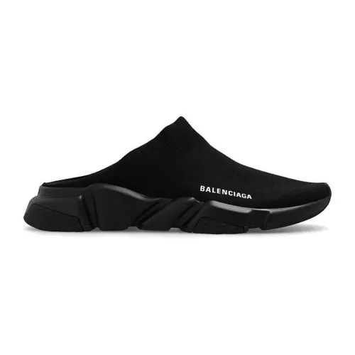 Balenciaga , Balenciaga Speed Slides ,Black male, Sizes: