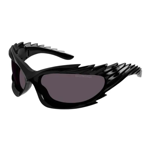 Balenciaga , Balenciaga Spike rectangle sunglasses in black ,Black female, Sizes: