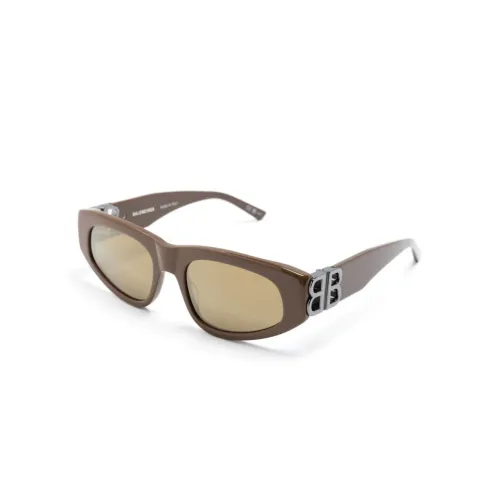 Balenciaga , Bb0095S 020 Sunglasses ,Brown female, Sizes: