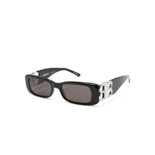 Balenciaga , Bb0096S 017 Sunglasses ,Black female, Sizes: