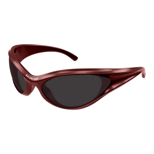 Balenciaga , Bb0317S 002 Sunglasses ,Red unisex, Sizes: ONE