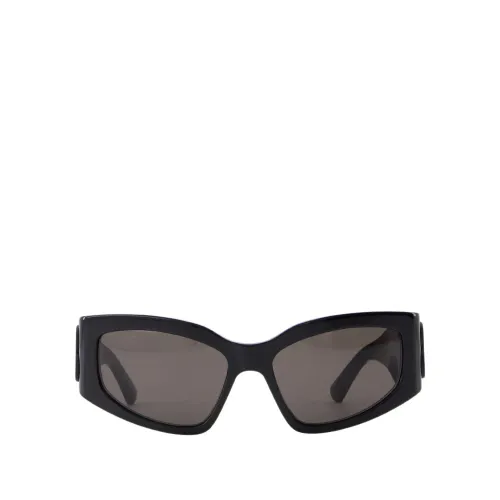 Balenciaga , Black Acetate Sunglasses - Bb0321s ,Black male, Sizes: