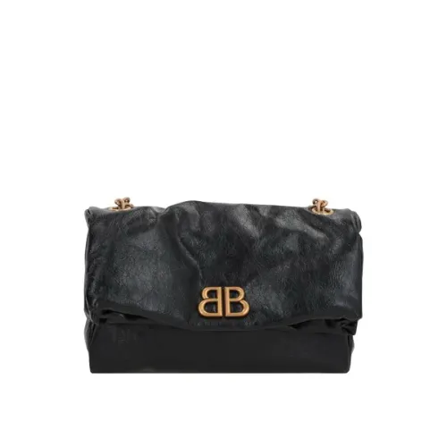 Balenciaga , Black Arena Shoulder Bag ,Black female, Sizes: ONE SIZE