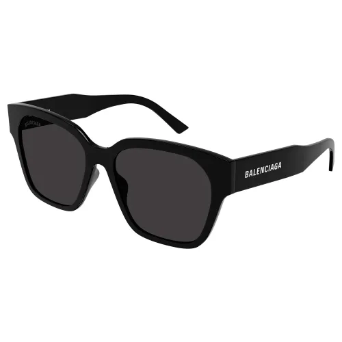 Balenciaga , Black/Grey Sunglasses Bb0215Sa ,Black unisex, Sizes: