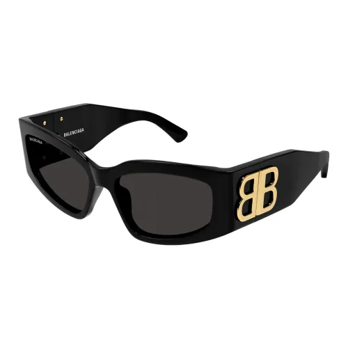 Balenciaga , Black Sunglasses, versatile and stylish ,Black female, Sizes: