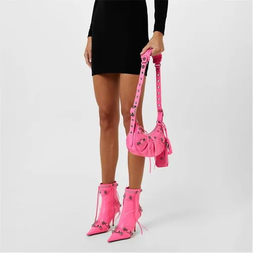 BALENCIAGA Cagole 90mm Ankle Boots - Pink