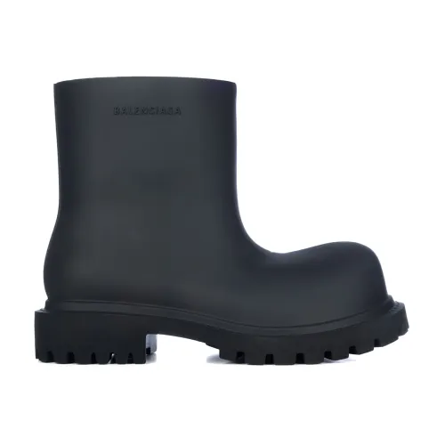 Balenciaga , Chic Leather Boots ,Black male, Sizes: