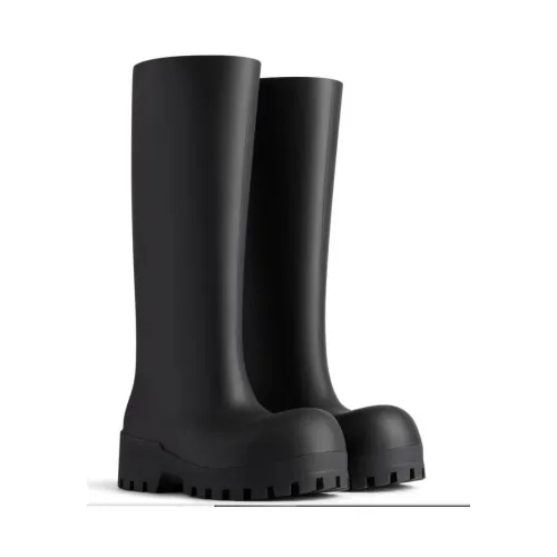Balenciaga , Chunky Rubber Rain Boots ,Black female, Sizes:
