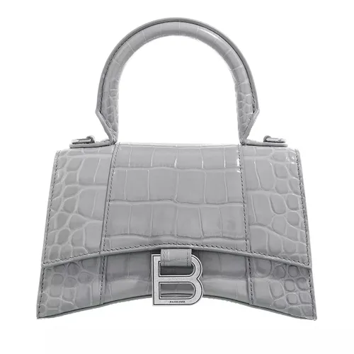 Balenciaga Crossbody Bags - Hourglass Top Handle XS Shoulder Bag - grey - Crossbody Bags for ladies