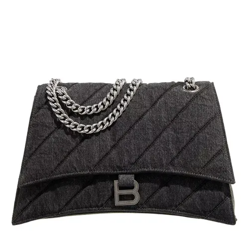 Balenciaga Crossbody Bags - Medium Crush Shoulder Bag - grey - Crossbody Bags for ladies