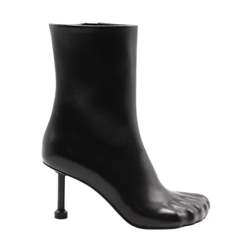 Balenciaga , Fetish Heeled Boots ,Black female, Sizes: