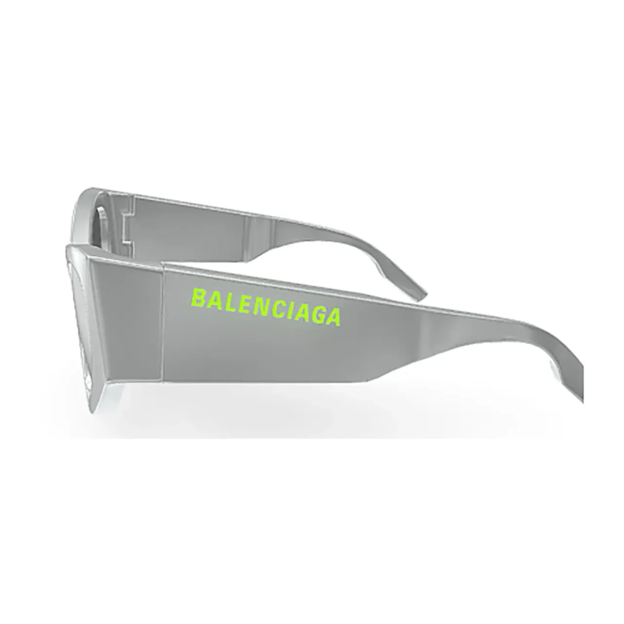 Balenciaga , Grey Sunglasses for Women ,Gray female, Sizes: