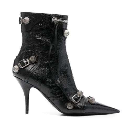 Balenciaga , Heeled Boots ,Black female, Sizes: