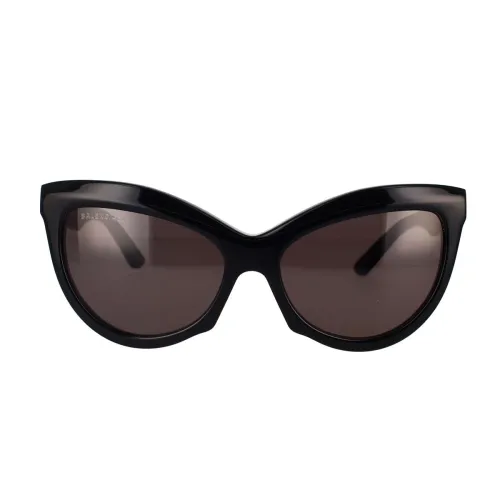 Balenciaga , Iconic Cut Concept Sunglasses ,Black female, Sizes: