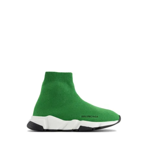 Balenciaga , Kids Speed LT Sneakers - Green ,Green male, Sizes: