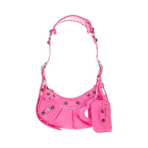 Balenciaga , Le Cagole XS Shoulder Bag ,Pink female, Sizes: ONE SIZE