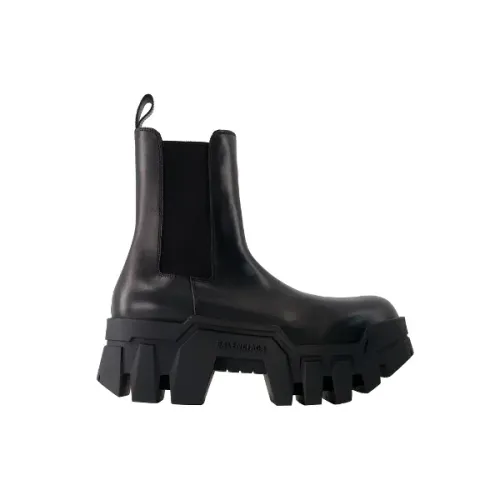 Balenciaga , Leather boots ,Black female, Sizes: