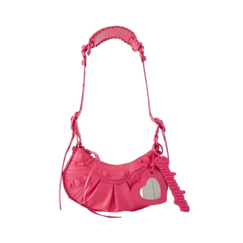 Balenciaga , Leather crossbody-bags ,Pink female, Sizes: ONE SIZE